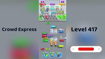 Crowd Express Level 417 Walkthrough 🚦 | Step-by-Step Solution | Go Answer