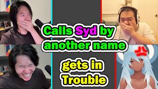 Toast Accidentally Calls Sydney by another Girl's Name