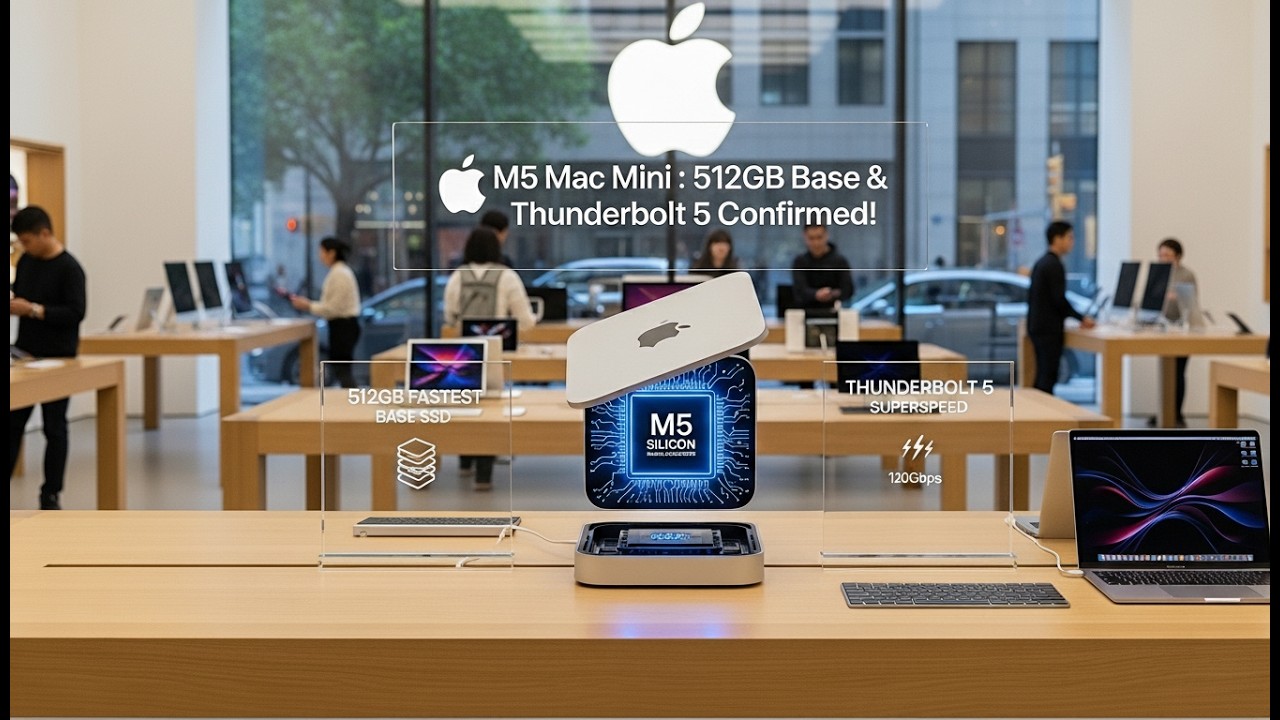M5 Mac Mini 2026 Official Leaks: 512GB Base & Thunderbolt 5 Confirmed ...