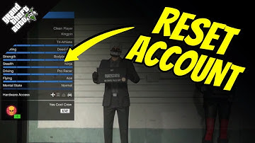 How to Reset GTA 5 Online Account