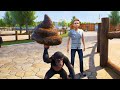 動物園のサルになってウ〇コを客に投げつけてみた【ZooKeeper Simulator】