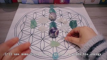 Crystal Grid For New Moon ♏️