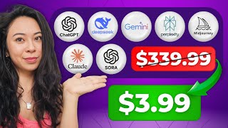 ๐ฏ Get ChatGPT, Claude, Midjourney, Gemini, Sora, Perplexity AI, DeepSeek Cheap for 80% Off in 2025 ๐ธ