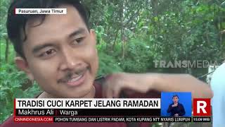 Tradisi Cuci Karpet Jelang Ramadan | REDAKSI SORE (05/04/21)