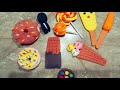 Colorful Clay Bakery Shop Items 🍪🍦🍭 Mango Kulfi, Ice Cream, Biscuits & Lollipop Making