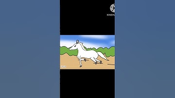 Horse Running Animation #anime #shorts #horse @flipaclip #mobileanimation