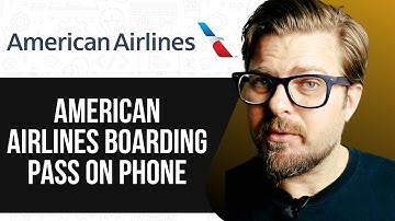 HOW TO GET AMERICAN AIRLINES BOARDING PASS ON PHONE (WORKING) - 2025