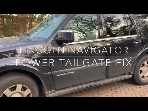 Lincoln Navigator / Ford Expedition Power Tailgate Fix