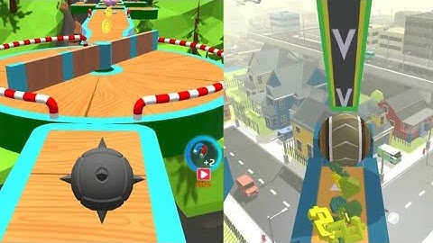 Actino Balls,skyrollingball3d All Levels Gameplay Android, ios Walkthrough Mobile Ramuk Gameplay 88