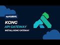 Kong API Gateway - Install KONG Gateway
