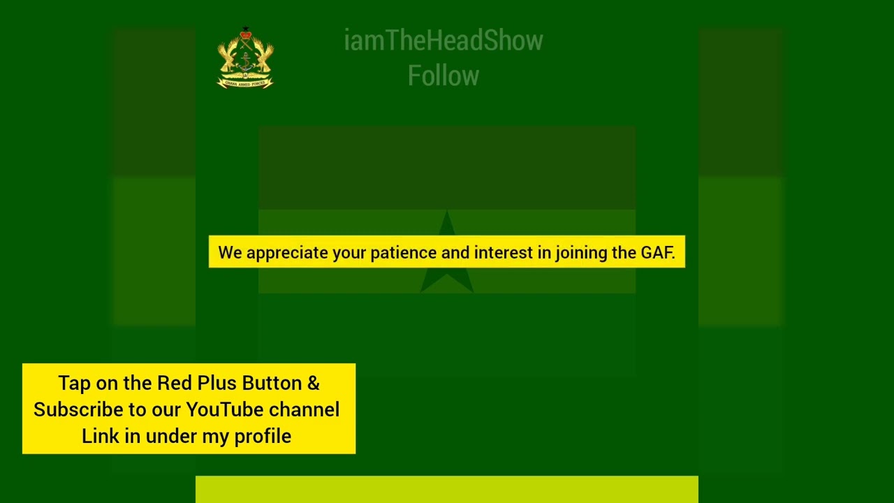 GAF Recruitment Update: Second Batch Medical Call-Up! 🇬🇭