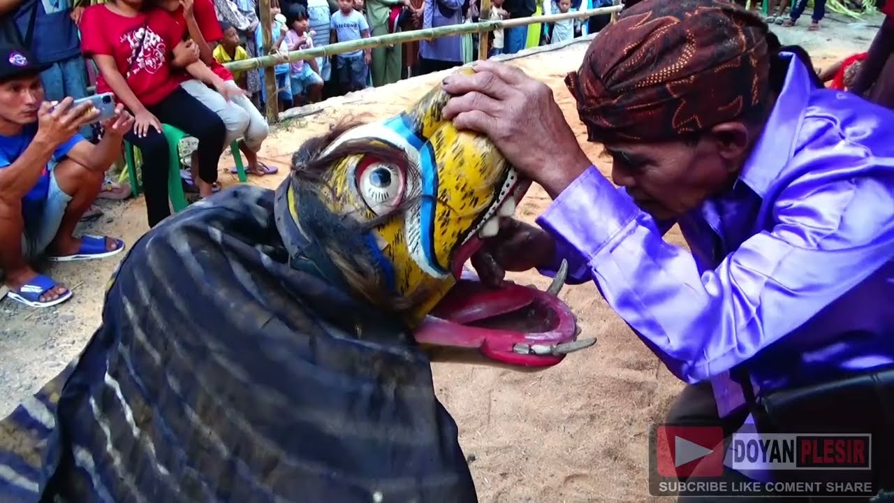 ritual janturan, dupa mengebul auto  glangsaran... wahyu turonggo seto live gondang talunamba