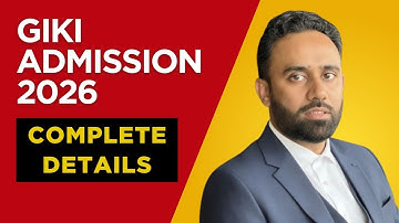 GIKI Paper Pattern I GIKI Test Guide I GIKI Entry Test Guide I GIKI Entry Test Preparation I GIKI