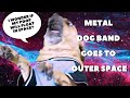 Metal dog band goes to outer space