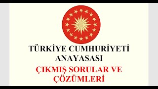 #Türkiye Cumhuriyeti Anayasası - Çıkmış Sorular ve Çözümleri  #kpssanayasa​ #ekpssanayasa​ screenshot 1