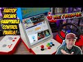 This RetroPie Arcade Bartop Has Swappable Control Panels! Revo Cade Modular Arcade!