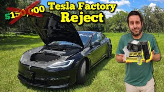 I Bought a Factory Reject Tesla Plaid for 70% Off Because the Dealer Couldn't Fix It