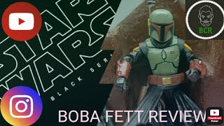 Star Wars the black series Boba Fett review and breakdown!