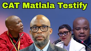 CAT Matlala Testifies at Kgosi Mampuru Prison for  Ad Hoc Committee.