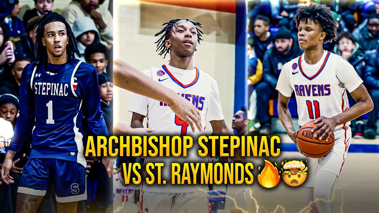 5⭐ Boogie Fland & Stepinac vs SLEPT ON St. Raymonds matchup CHSAA Game OF THE YEAR