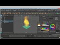 Autodesk maya 2020 tutorial-Fluid to fire animation(FX)