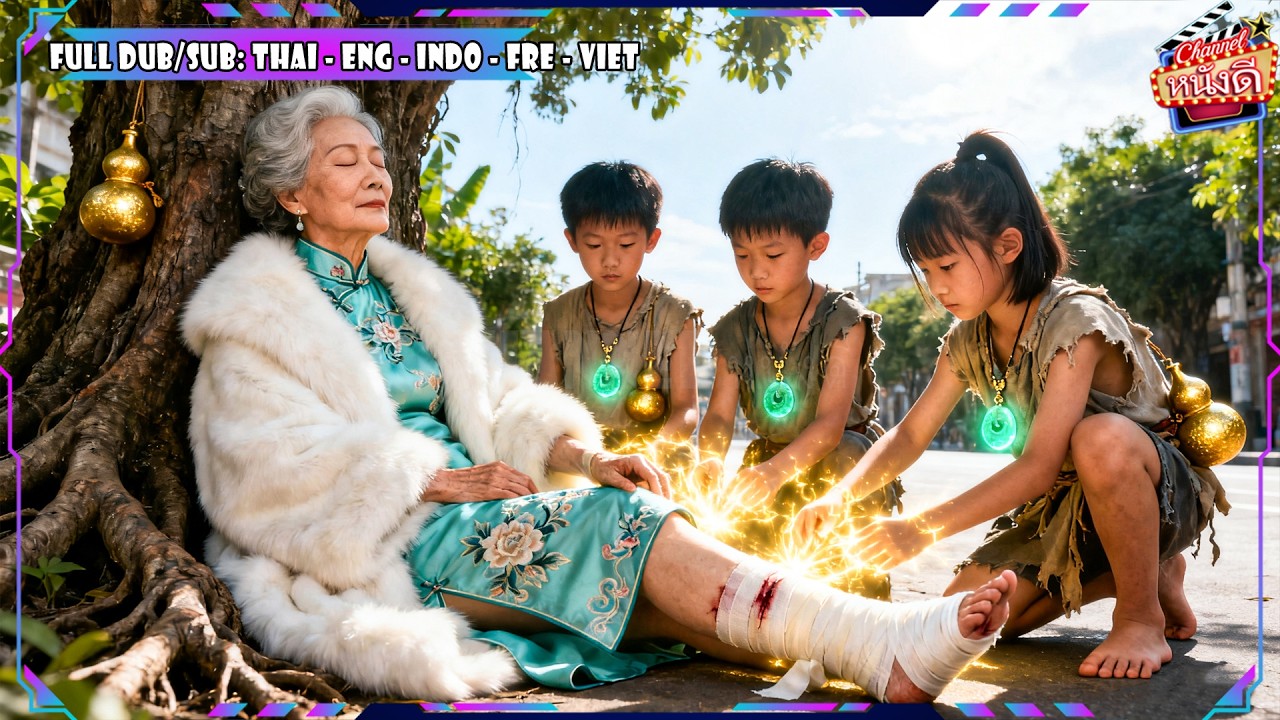 คุณยายมหาเศรษฐีหมดสติกลางถนนโชคดีถูกสามหมอน้อยช่วยแท้จริงคือหลานที่หายไป