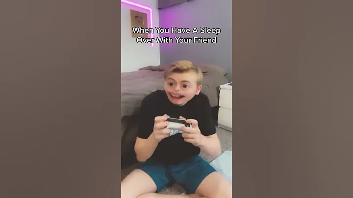 When You Have A Sleep Over With Your Friend #Shorts