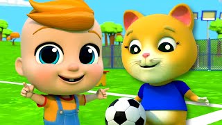 Football Song By Farmees And Fun Nursery Rhyme For Babies