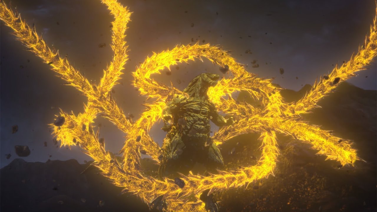ゴジラ アース ギドラ激突 三つの首がまとわりつく 劇場版アニメ Godzilla 星を喰う者 予告編が公開 Youtube