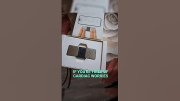 " WORRIED ABOUT PALPITATIONS???"👇#amazonfinds #ecg #afib #arythmmia #hearthealth #cardiacwellness