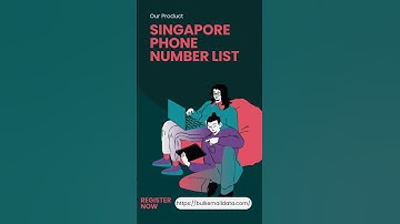 Singapore Phone Number List | Bulk Email Data