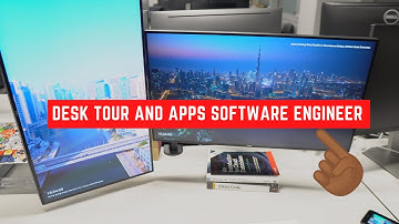 DESK TOUR AND APPS I USE AS SOFTWARE ENGINEER | 2020