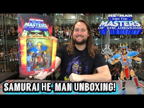 Samurai He-Man Masters Of The Universe Unboxing & Review! - YouTube