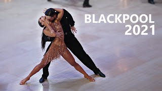 Tagir Mansurov & Liza Lakovitsky (USA) - Blackpool 2021 - Amateur Latin | R1(Q) Rumba