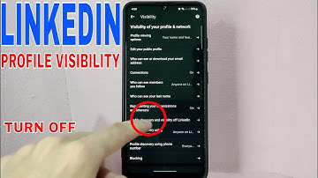 ✅ How To Turn off Profile Visibility Outside On LinkedIn 🔴