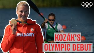 Danuta Kozák's ??first Olympic Race! ‍️