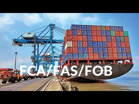 شرح سهل ومبسط للفرق بين - FCA/FAS/FOB