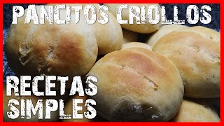 Pancitos Criollos - Recetas Simples