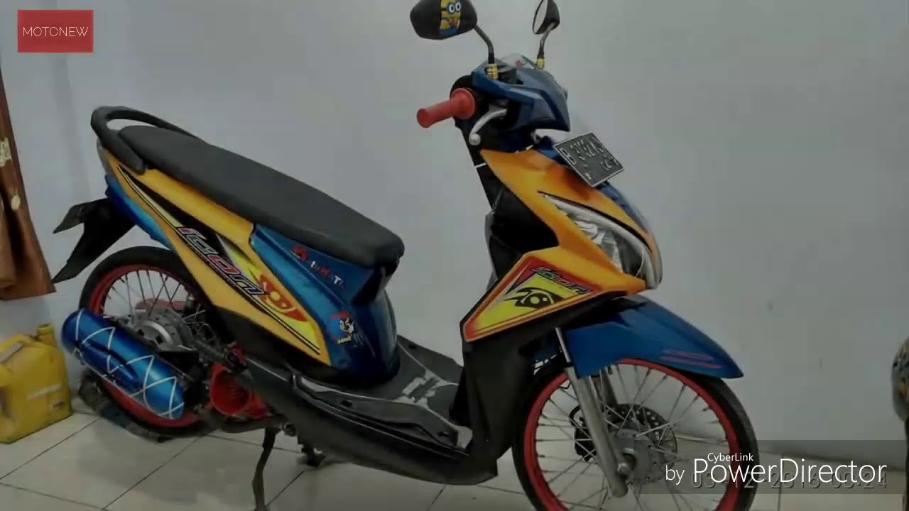 59 Modifikasi Beat Fi Simple Terbaru Tang Motor