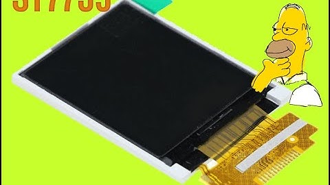 Подключение дисплея ST7735 к Arduino.