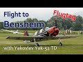 ✈ Flug nach Bensheim mit einer Jakowlew Jak-52 TD