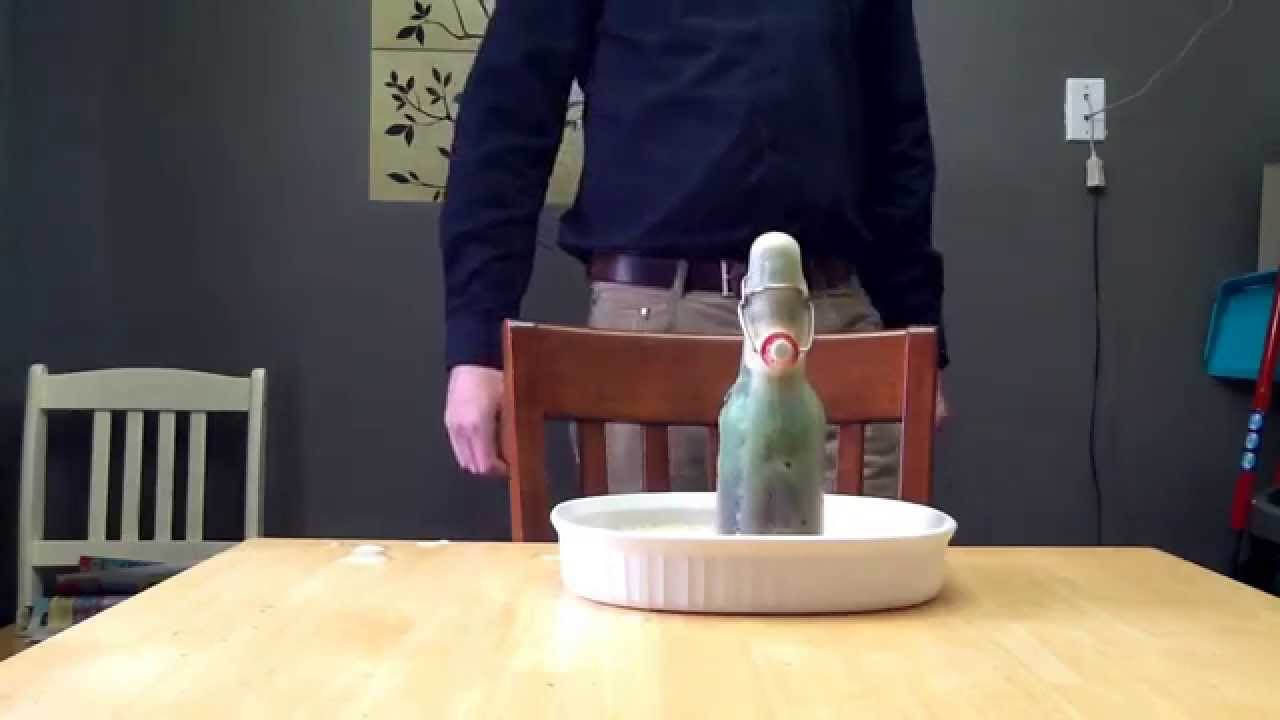 Over-carbonated Home Brew