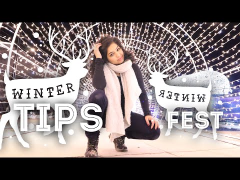 HOW TO | SURVIVE WINTER | Tips at Winter Festival | Aurora Fest | Life in Canada