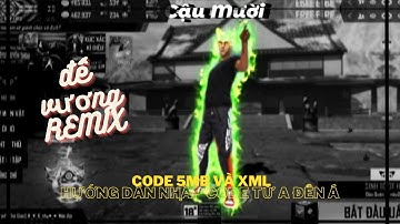 Alight Motion Code Đế Vương Remix và cách nhập cho anh em đây🤔🤔