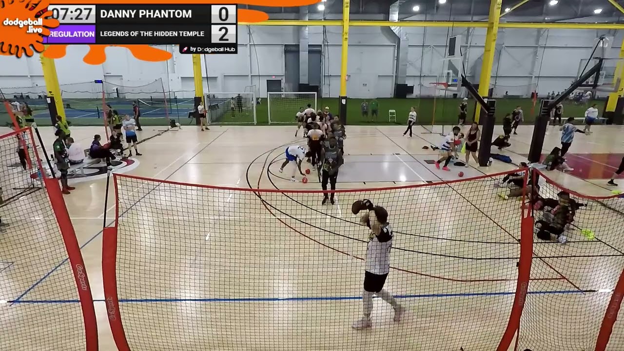Danny Phantom vs Legends of the Hidden Temple / Ro16 Boston Dodgeball League Throw Down Nickelodeon