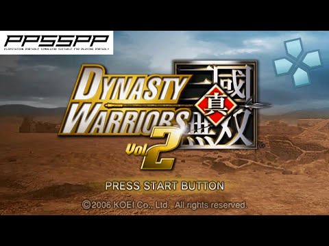 Dynasty Warriors Vol. 2 - PSP Gameplay (PPSSPP) 1080p 60fps