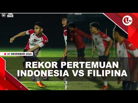 REKOR INDONESIA VS FILIPINA, SKUAD GARUDA MENANG 9 KALI | U-NEWS