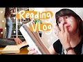 READING VLOG 🍓📚crying over a book, finishing 2 books & happy happy happy days!