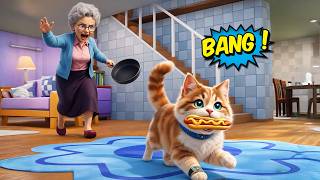 I Played As A Naughty Cat Grandma Got Mad