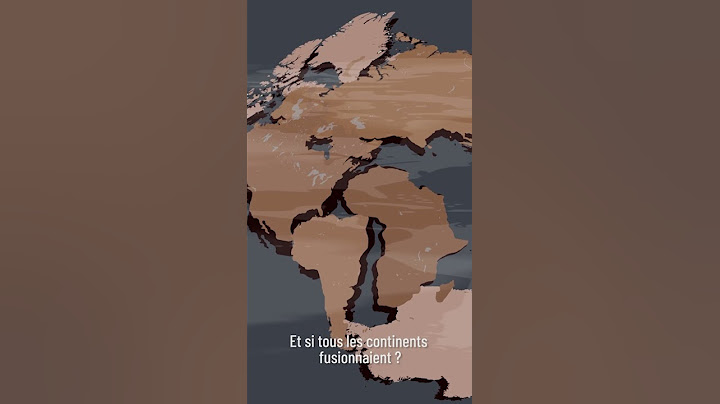 Et si tous les continents fusionnaient ? #Shorts